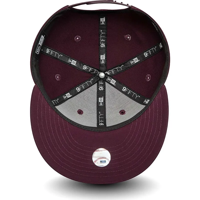cepur-plakana-sarkans-snapback-9fifty-essential-no-new-york-yankees-mlb-no-new-era