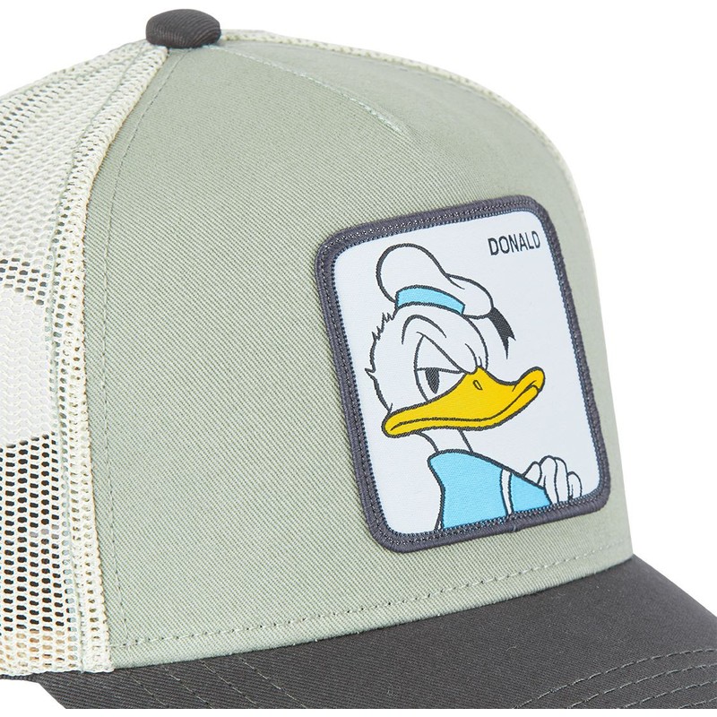 capslab-donald-duck-cas-don2-disney-green-and-black-trucker-hat