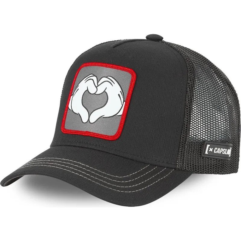 cepur-izliekta-truckeris-melns-snapback-manos-han1-mickey-mouse-disney-no-capslab