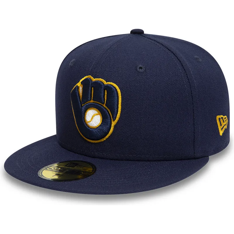 cepur-plakana-tumsi-zils-pieguloss-59fifty-authentic-on-field-no-milwaukee-brewers-mlb-no-new-era