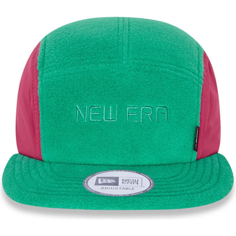 cepur-plakana-zals-regulejams-rosa-camper-polartec-fleece-no-new-era