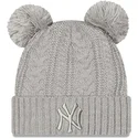 cepur-ar-bumbuli-peleks-cuff-double-no-new-york-yankees-mlb-no-new-era