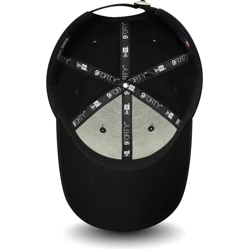cap-izliekta-black-adjustable-strap-9forty-essential-no-new-york-yankees-mlb-no-new-era