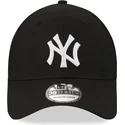 schwarze-gebogene-angepasste-kappe-39thirty-diamond-era-von-new-york-yankees-mlb-von-new-era