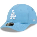 cap-izliekta-blue-adjustable-strap-berniem-claro-pequeno-9forty-league-essential-no-los-angeles-dodgers-mlb-no-new-era