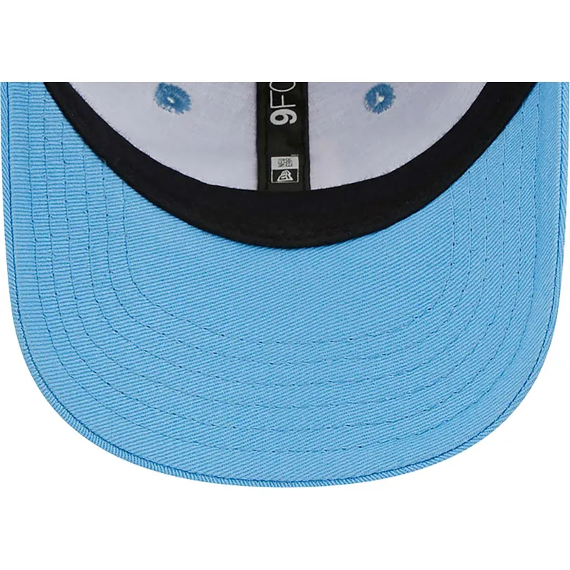 cap-izliekta-blue-adjustable-strap-berniem-claro-pequeno-9forty-league-essential-no-los-angeles-dodgers-mlb-no-new-era