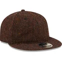 cepur-plakana-bruns-regulejams-9fifty-tweed-no-new-era