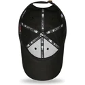 schwarze-gebogene-verstellbare-kappe-mit-goldenem-logo-9forty-metallic-chicago-bulls-nba-von-new-era