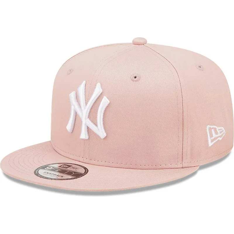 cepur-plakana-roza-snapback-9fifty-league-essential-no-new-york-yankees-mlb-no-new-era