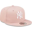 cepur-plakana-roza-snapback-9fifty-league-essential-no-new-york-yankees-mlb-no-new-era