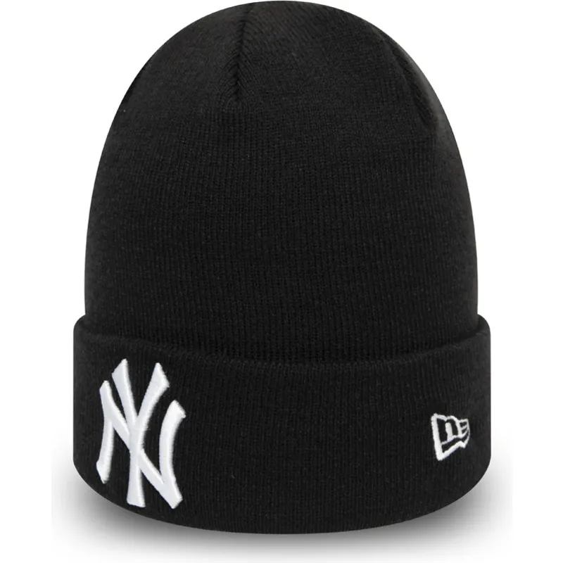 czarna-czapka-cuff-essential-new-york-yankees-mlb-new-era