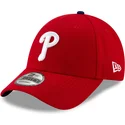 gorra-curva-roja-ajustable-9forty-league-de-philadelphia-phillies-mlb-de-new-era