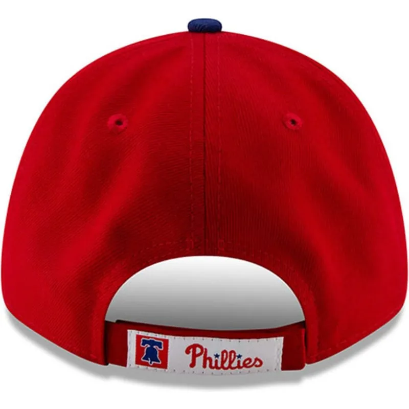 cepur-izliekta-sarkans-regulejama-lente-9forty-league-no-philadelphia-phillies-mlb-no-new-era