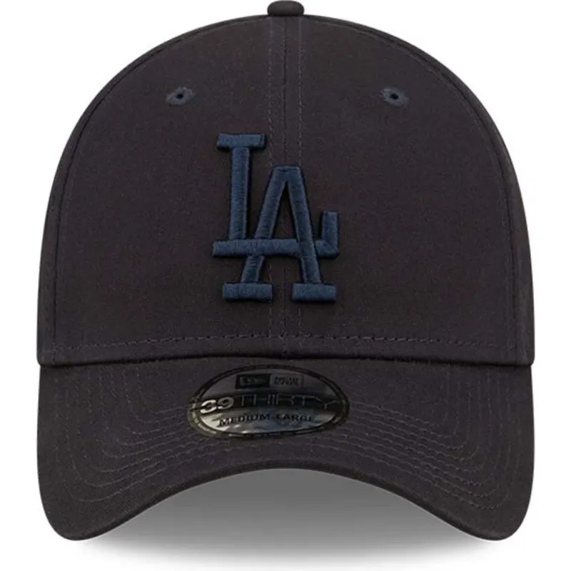 cap-izliekta-navy-blue-ajustada-39thirty-league-essential-no-los-angeles-dodgers-mlb-no-new-era