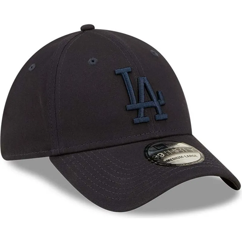 cap-izliekta-navy-blue-ajustada-39thirty-league-essential-no-los-angeles-dodgers-mlb-no-new-era