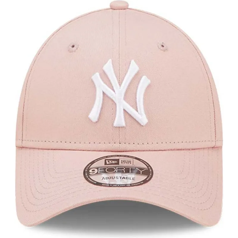 cepur-izliekta-roza-regulejams-9forty-league-essential-no-new-york-yankees-mlb-no-new-era