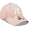 cepur-izliekta-roza-regulejams-9forty-league-essential-no-new-york-yankees-mlb-no-new-era