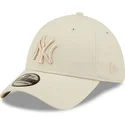 cap-izliekta-beige-ajustada-39thirty-league-essential-no-new-york-yankees-mlb-no-new-era