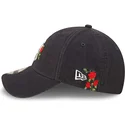 cepur-izliekta-tumsi-zils-regulejams-9forty-flower-no-new-york-yankees-mlb-no-new-era
