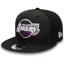 cap-plakana-black-snapback-9fifty-print-infill-no-los-angeles-lakers-nba-no-new-era