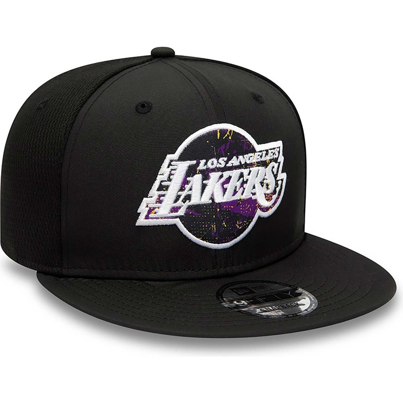 new-era-flat-brim-9fifty-print-infill-los-angeles-lakers-nba-black-snapback-cap