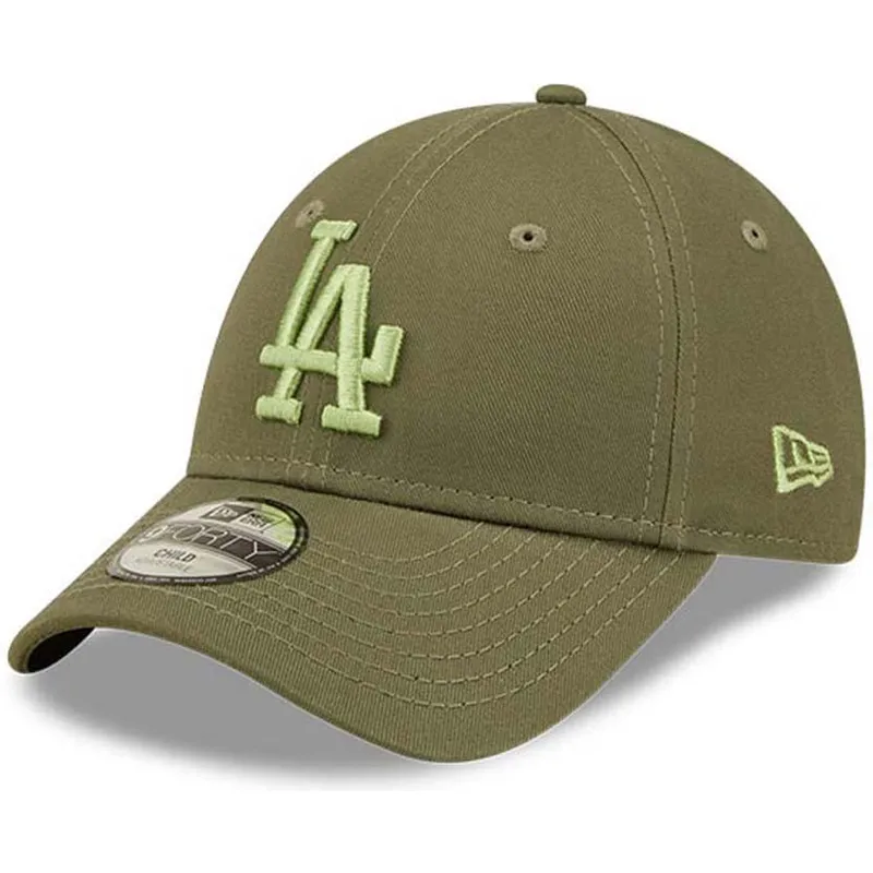 cepur-izliekta-zals-regulejams-berniem-9forty-league-essential-no-los-angeles-dodgers-mlb-no-new-era