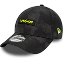 cepur-izliekta-melns-regulejama-lente-valentino-rossi-vr46-9forty-all-over-print-no-valentino-rossi-vr46-motogp-no-new-era