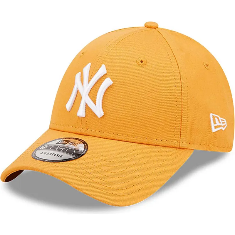 cepur-izliekta-oranzs-regulejams-9forty-league-essential-no-new-york-yankees-mlb-no-new-era