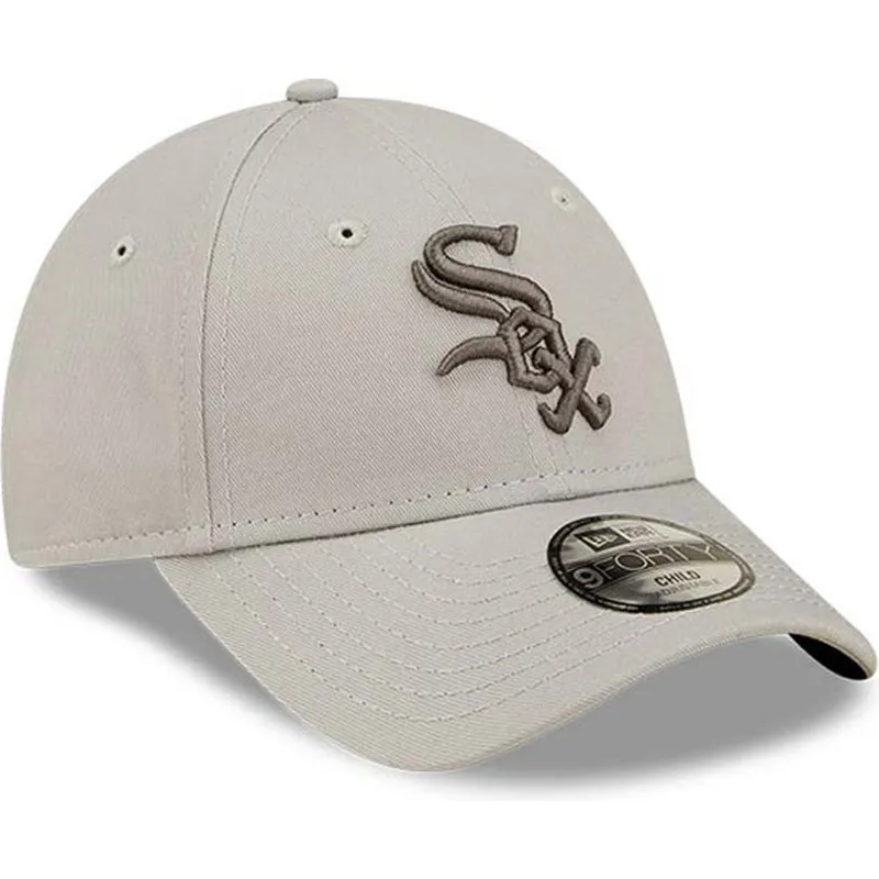 cap-izliekta-beige-adjustable-strap-berniem-9forty-league-essential-no-chicago-white-sox-mlb-no-new-era