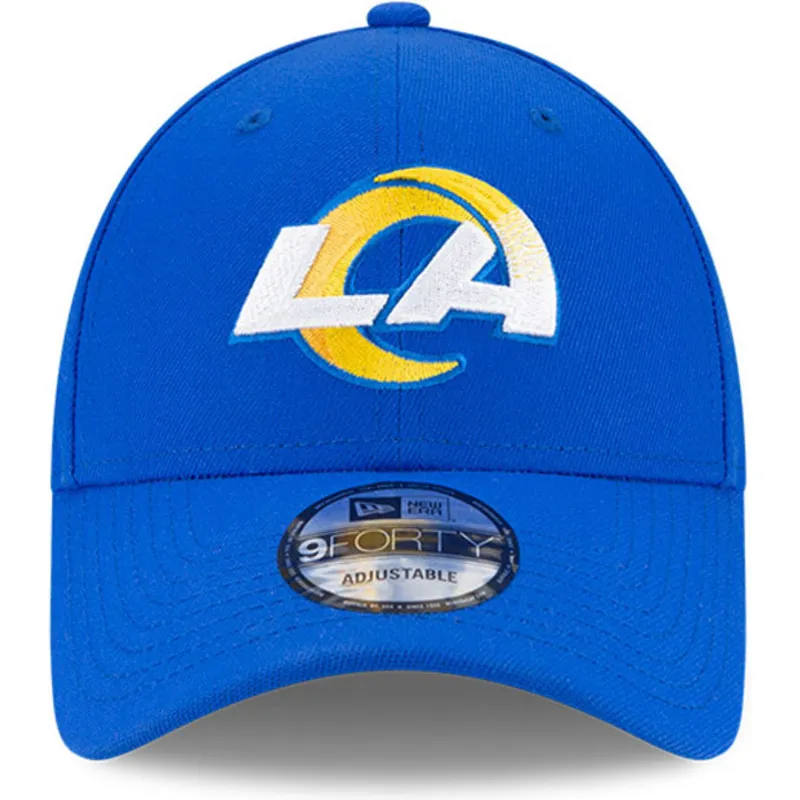 cepur-izliekta-zils-regulejama-lente-9forty-the-league-no-los-angeles-rams-nfl-no-new-era