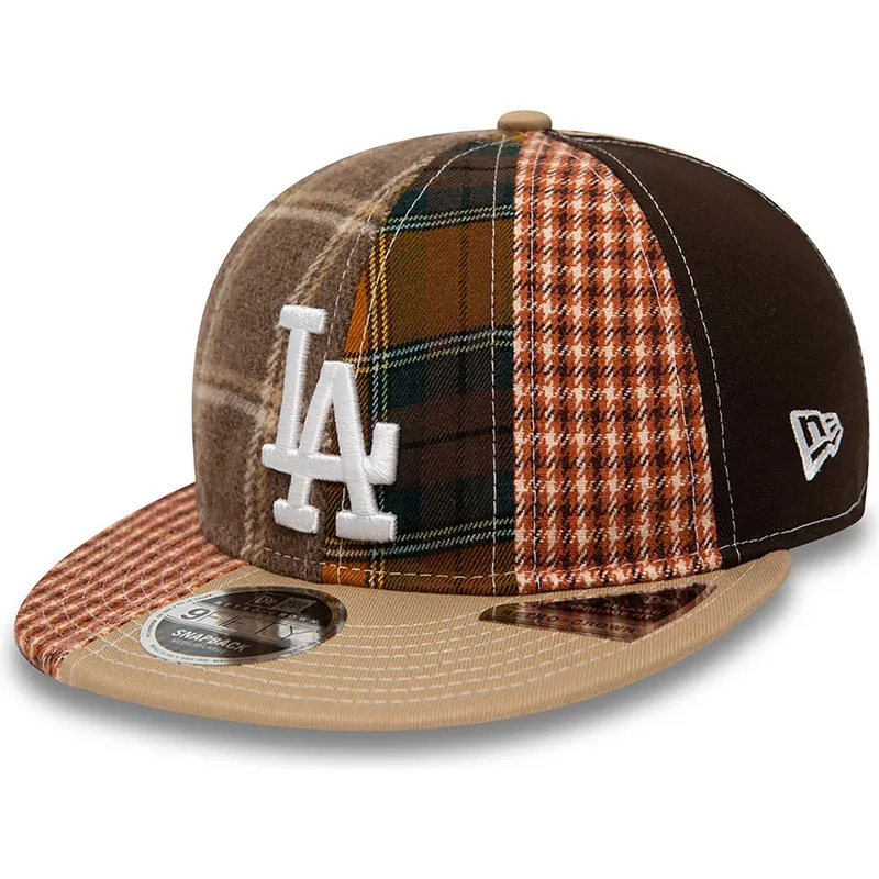 cepur-plakana-bruns-regulejams-9fifty-patch-panel-no-los-angeles-dodgers-mlb-no-new-era
