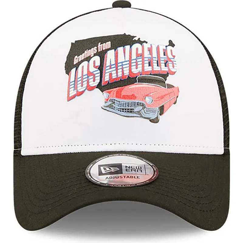 cepur-izliekta-truckeris-melns-snapback-los-angeles-a-frame-us-state-wordmark-no-new-era