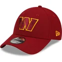 gorra-curva-roja-ajustable-9forty-the-league-de-washington-commanders-nfl-de-new-era