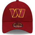 cepur-izliekta-sarkans-regulejams-9forty-the-league-no-washington-commanders-nfl-no-new-era