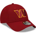 cepur-izliekta-sarkans-regulejams-9forty-the-league-no-washington-commanders-nfl-no-new-era