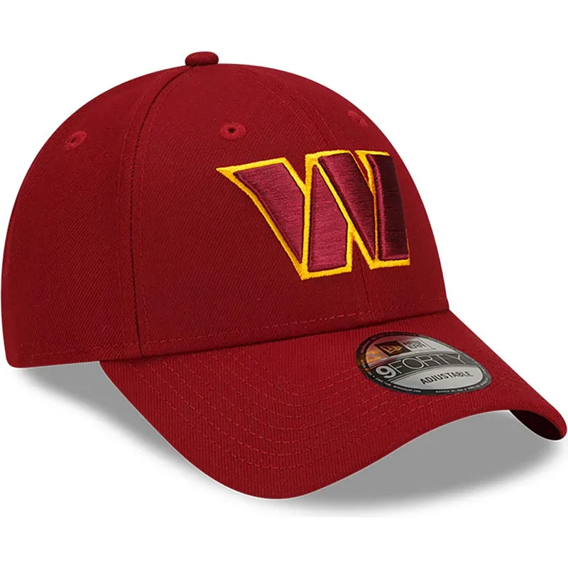 cepur-izliekta-sarkans-regulejams-9forty-the-league-no-washington-commanders-nfl-no-new-era