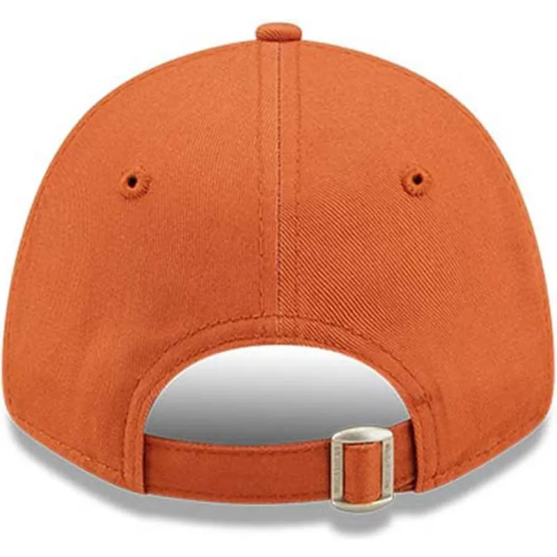 cap-izliekta-orange-adjustable-strap-berniem-9forty-league-essential-no-new-york-yankees-mlb-no-new-era