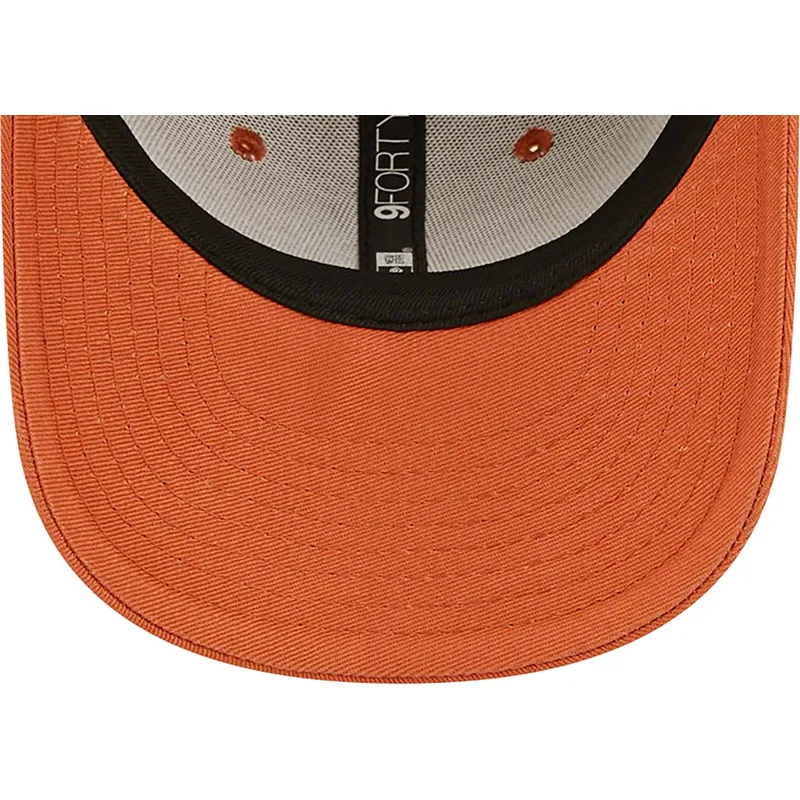 cap-izliekta-orange-adjustable-strap-berniem-9forty-league-essential-no-new-york-yankees-mlb-no-new-era
