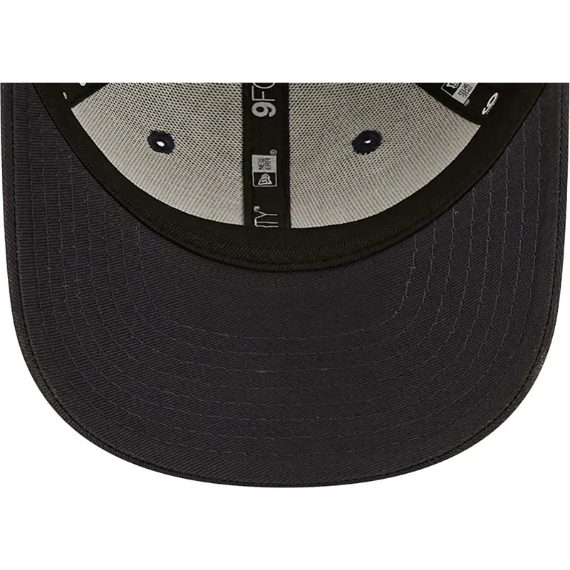 cap-izliekta-navy-blue-adjustable-strap-berniem-marron-9forty-league-essential-no-los-angeles-dodgers-mlb-no-new-era