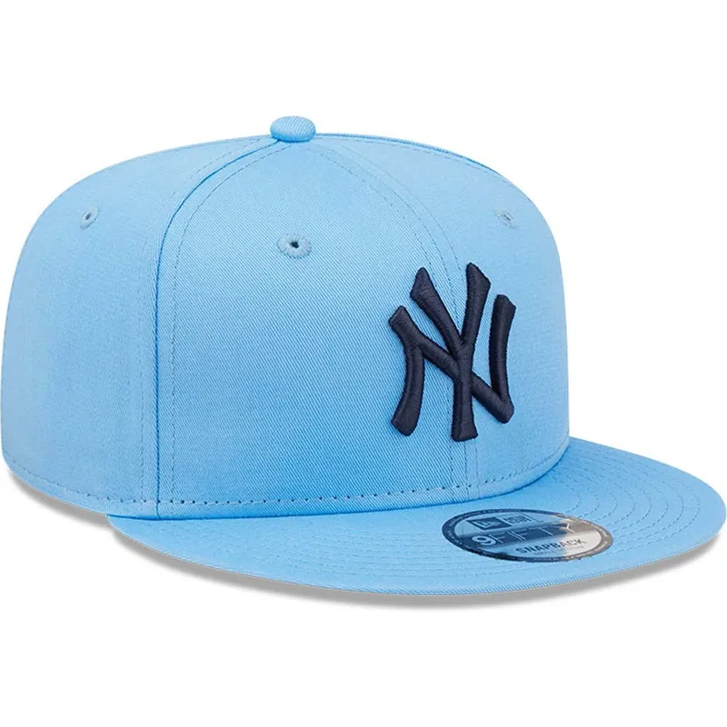 cepur-plakana-zils-snapback-9fifty-league-essential-no-new-york-yankees-mlb-no-new-era