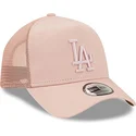 cepur-izliekta-truckeris-roza-snapback-a-frame-tonal-mesh-no-los-angeles-dodgers-mlb-no-new-era