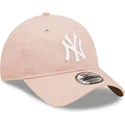 cap-izliekta-pink-adjustable-strap-9twenty-league-essential-no-new-york-yankees-mlb-no-new-era