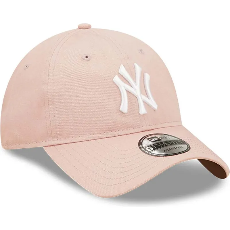 cap-izliekta-pink-adjustable-strap-9twenty-league-essential-no-new-york-yankees-mlb-no-new-era