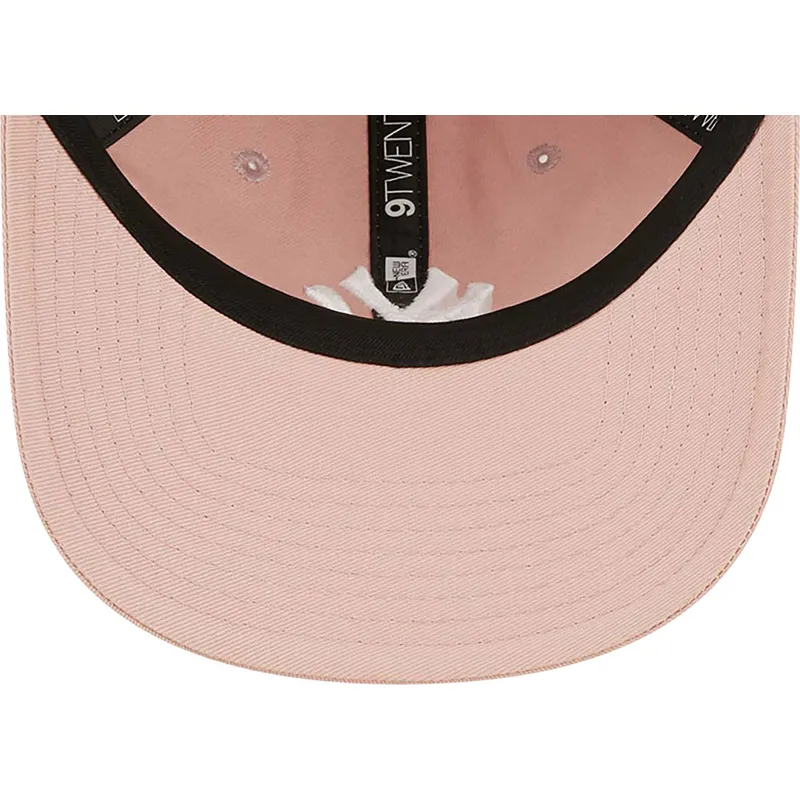 cap-izliekta-pink-adjustable-strap-9twenty-league-essential-no-new-york-yankees-mlb-no-new-era
