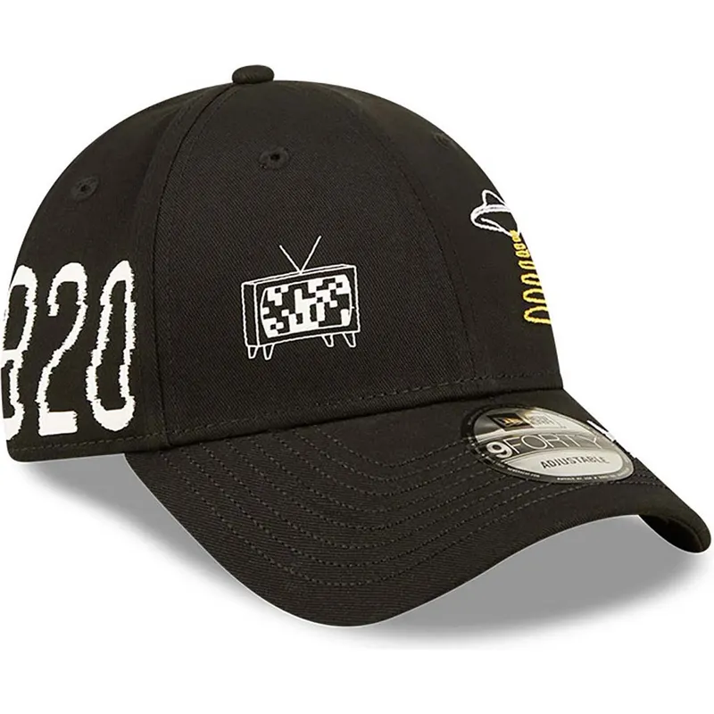 cepur-izliekta-melns-regulejams-new-york-9forty-graphic-no-new-era