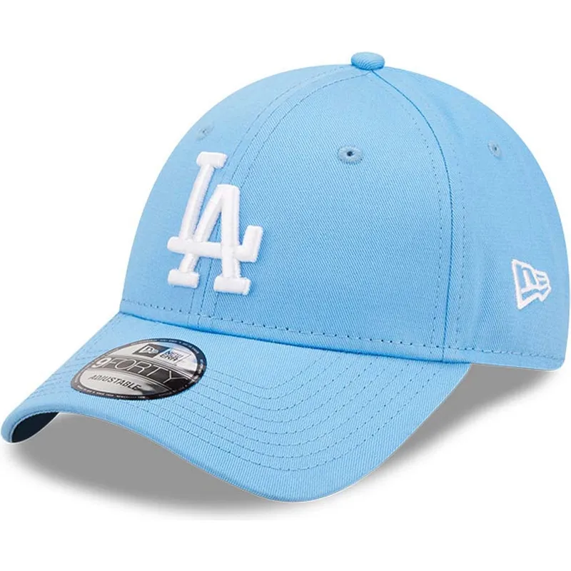 cepur-izliekta-zils-regulejams-9forty-league-essential-no-los-angeles-dodgers-mlb-no-new-era