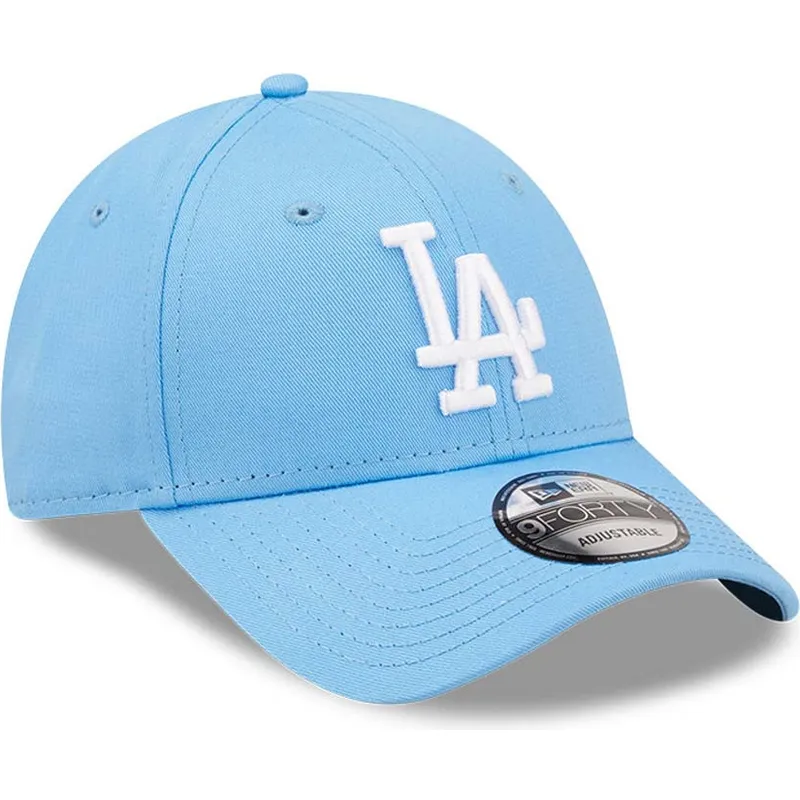 cepur-izliekta-zils-regulejams-9forty-league-essential-no-los-angeles-dodgers-mlb-no-new-era