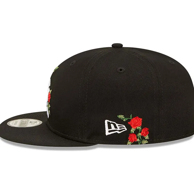 cepur-plakana-melns-snapback-9fifty-flower-no-new-york-yankees-mlb-no-new-era