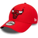 cepur-izliekta-sarkans-regulejams-9forty-team-side-patch-no-chicago-bulls-nba-no-new-era