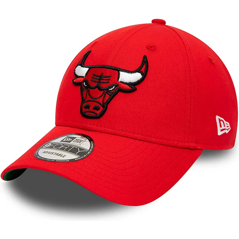 cepur-izliekta-sarkans-regulejams-9forty-team-side-patch-no-chicago-bulls-nba-no-new-era